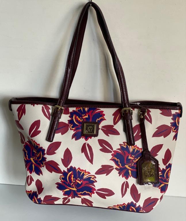 anne klein red purse