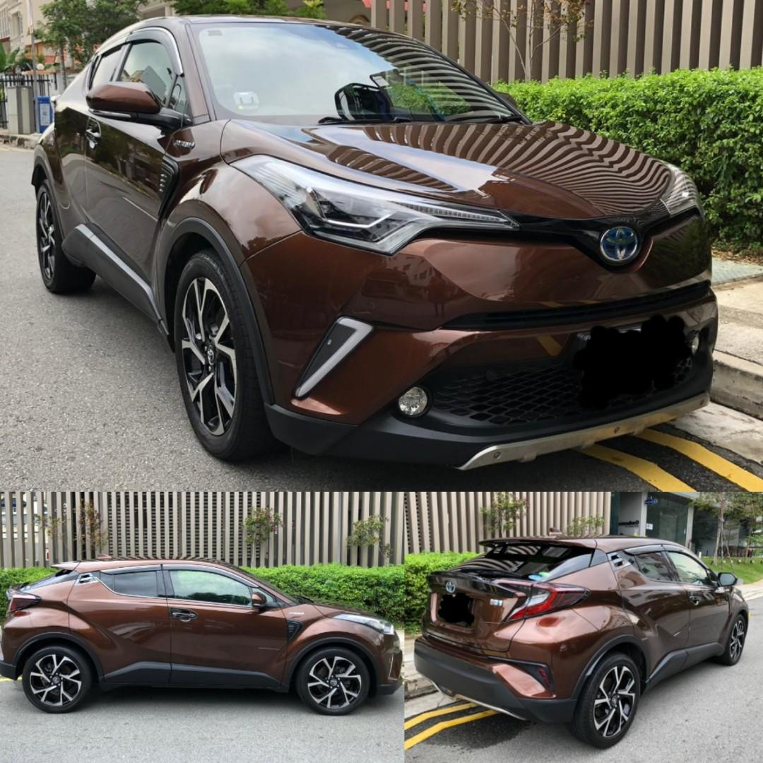 Toyota CHR Hybrid for Rent/LTO, Cars, Car Rental on Carousell