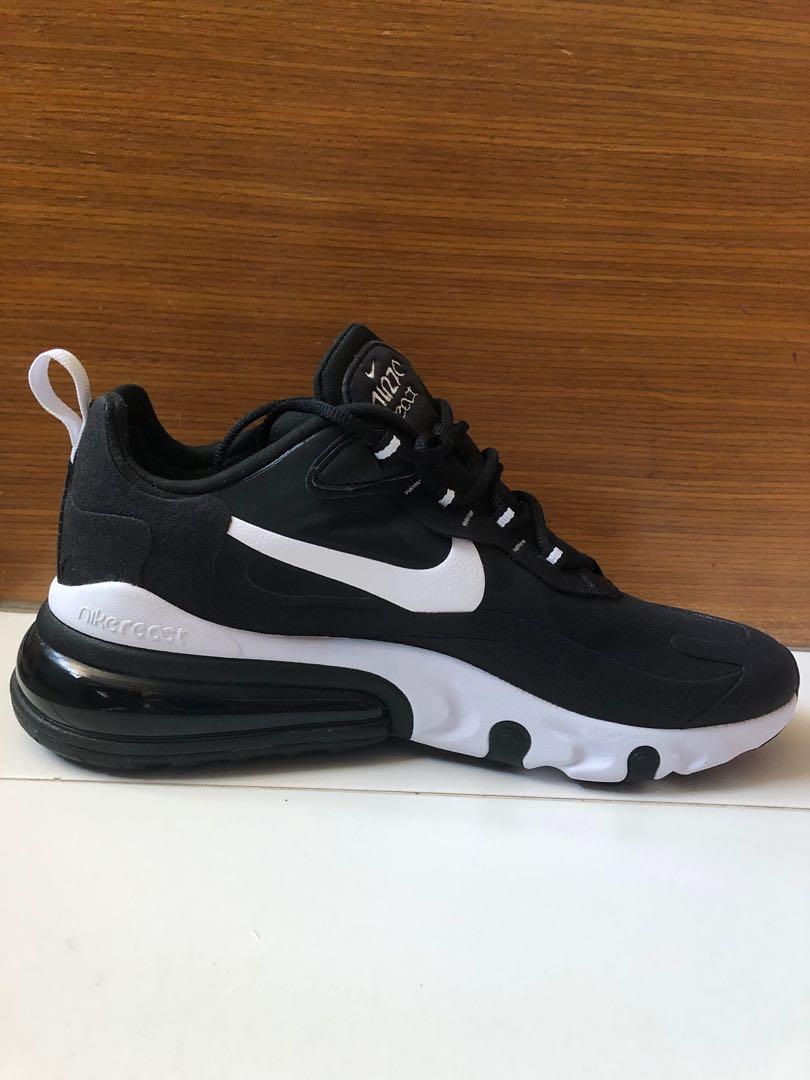 Nike Air Max 270 React White Black AT6174004 Women s Brand Nike