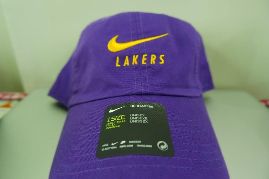 Nike Lakers Heritage 86 cap LEGIT 💯, Men's Fashion, Watches & Accessories,  Caps & Hats on Carousell