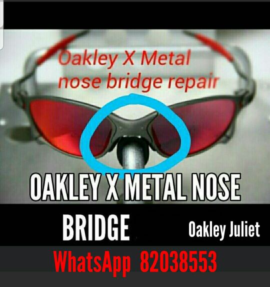 oakley x metal nose bridge repair