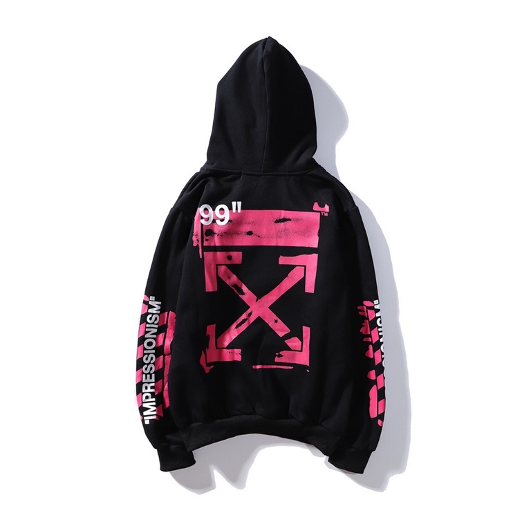 Off white hoodie impressionism online