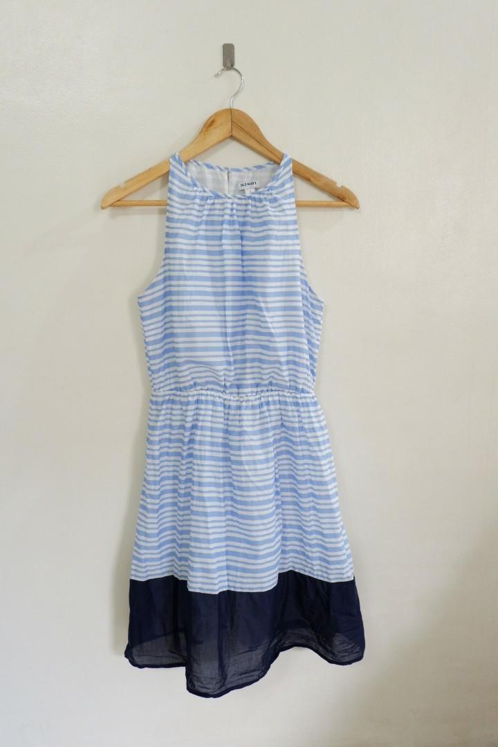 Old Navy Stripes Dress Women S Fashion Clothes Dresses Skirts On Carousell