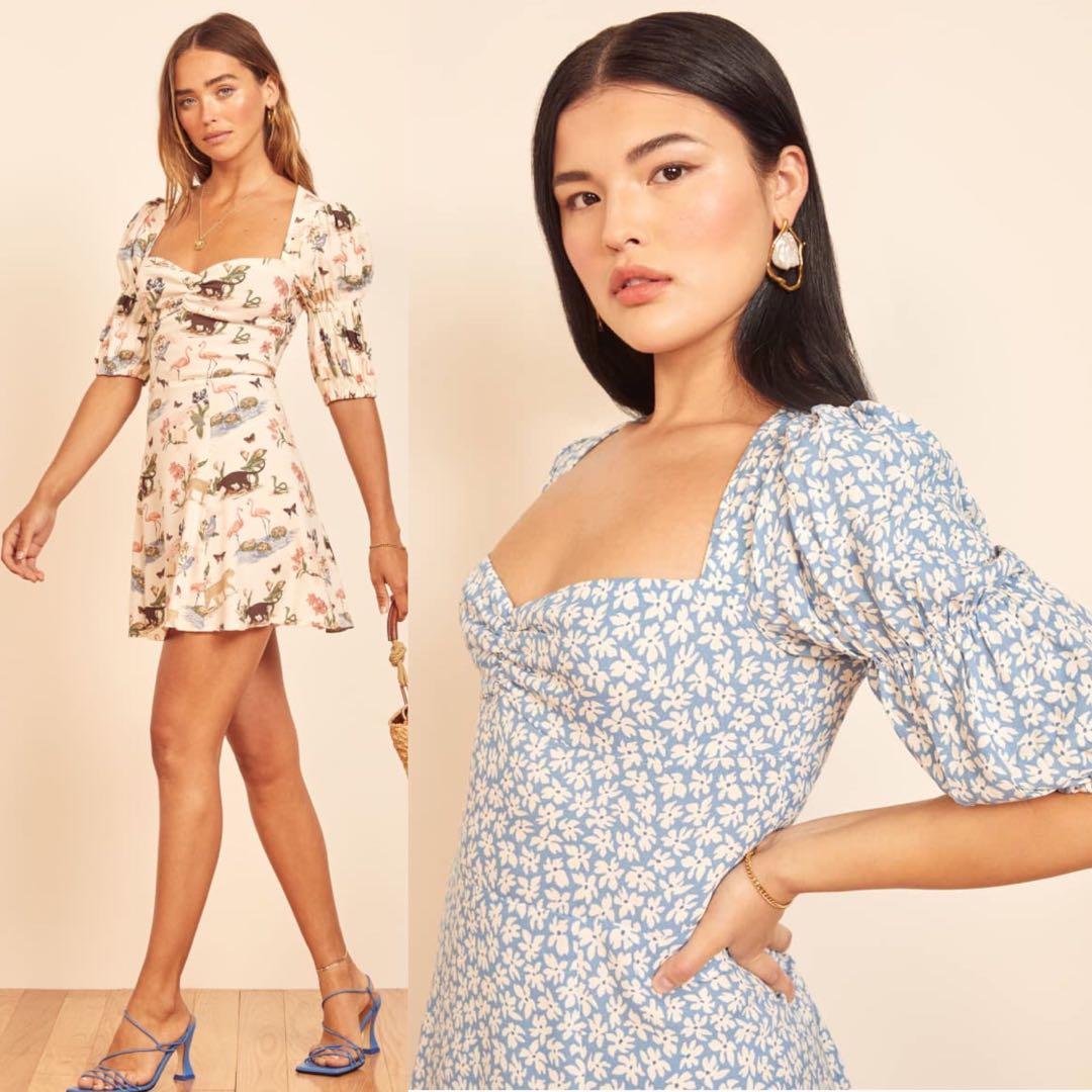 Reformation meredith dress sales