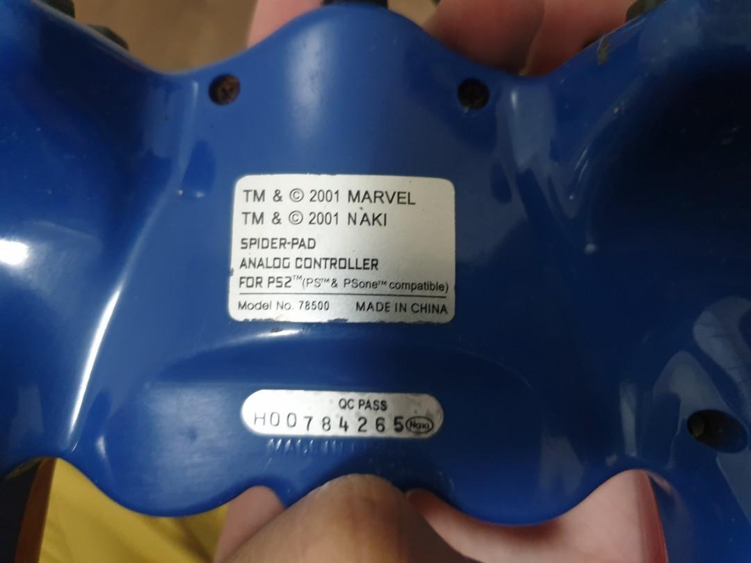 Original Spiderman Ps2 Controller (Category: Controllers) located in Quezon City. Submitted by itemsforadoption (Listing ID 1026910152, Image 2). Description: Rfs: Lots of time thanks to the ECQ so I went through most of the stuff. Now feast your eyes on a flurry of strange items that come with a certain history or silly description. That may very well end up part of your own history. Item Description: Not sure if it works anymore, just found it 