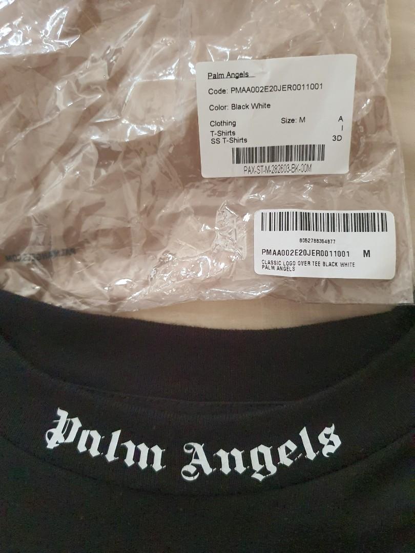 PALM ANGELS mock tee size M