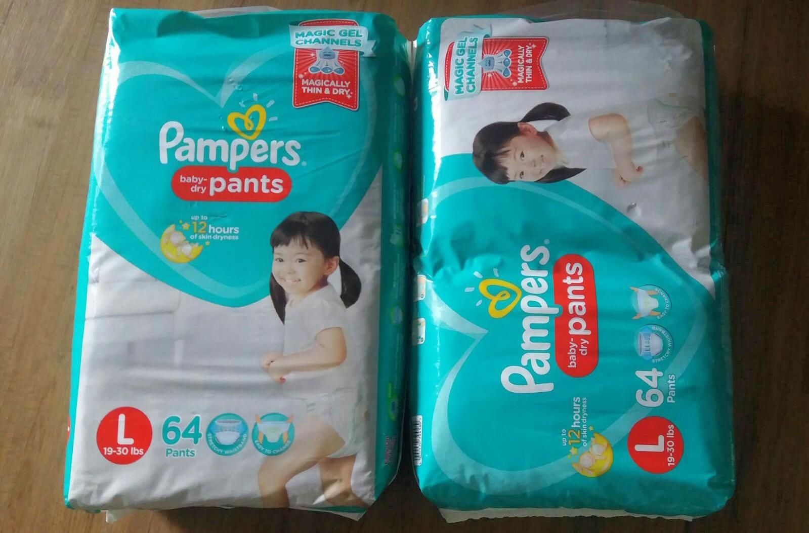pampers l size 64