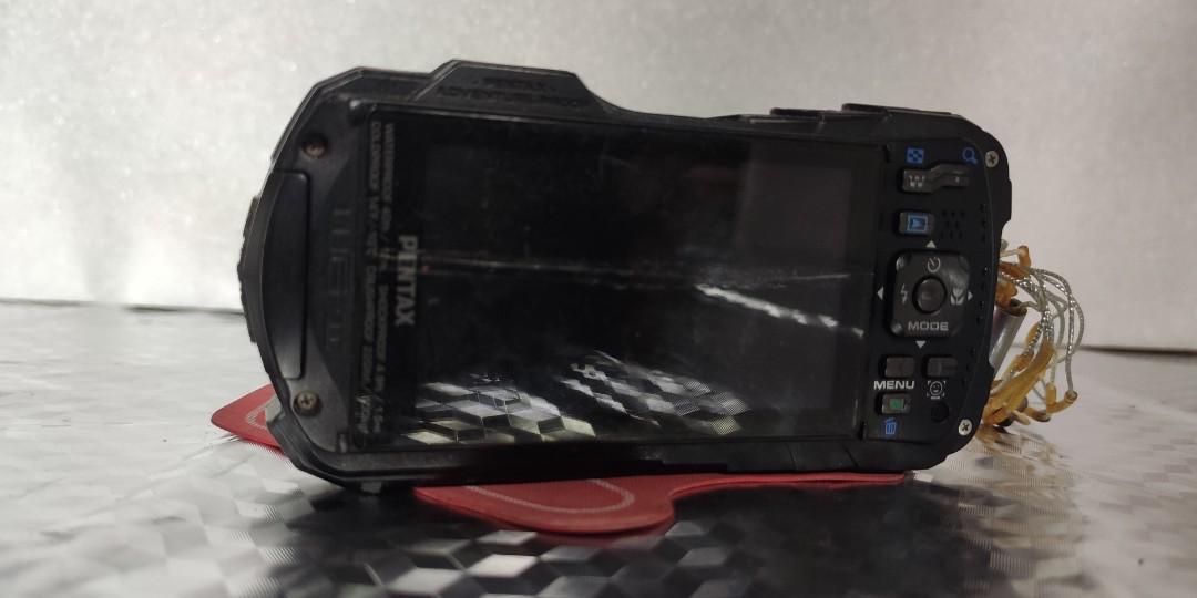 pentax optio wg-II (Category: Cameras) located in Manila. Submitted by oh_shang_mu (Listing ID 1026786900, Image 3). Description: issue: needs battery replacement..removed the battery because its bloated already..no charger.. . touchscreen at the back has a long crack, still works but not waterproof anymore.. what you see is what you get.. decluttering.. free delivery.