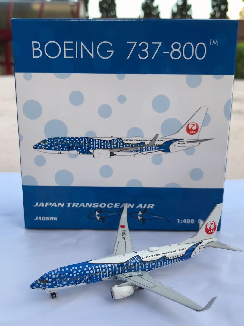 1/400 B737-800 JTA 日本トランスオーシャン 新ジンベエジェット