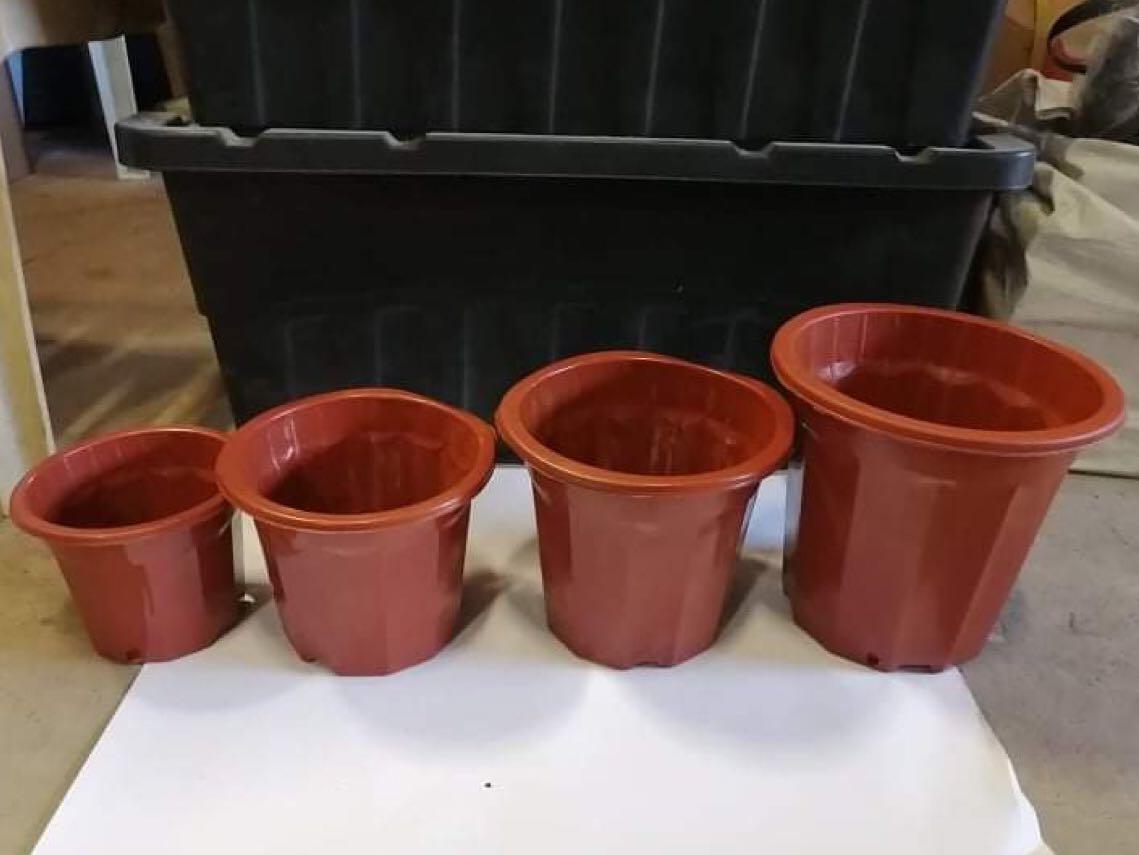 Plastic Soft Flower Pots Gardening Garden Tools Supplies On Carousell