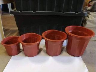 Plastic Soft Flower Pots