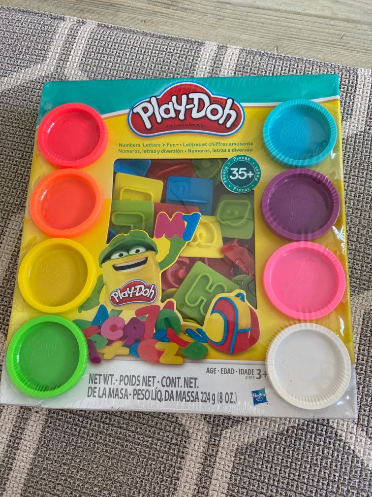play doh numbers letters n fun