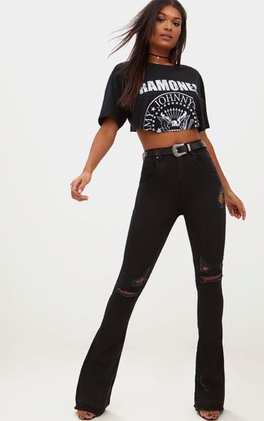 plt black jeans