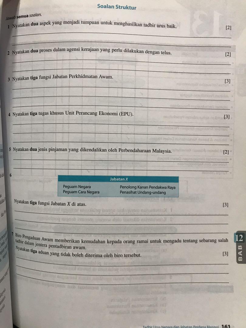 Pra U Stpm Pengajian Am Penggal 1 Textbooks On Carousell