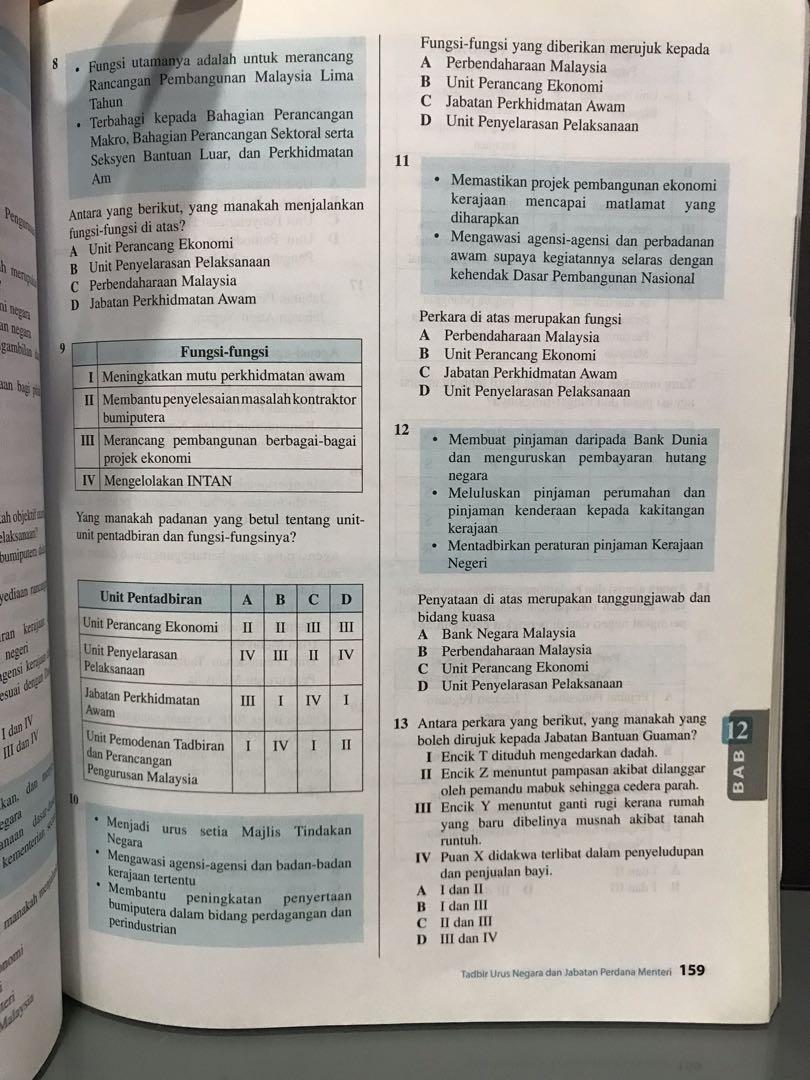 Pra U Stpm Pengajian Am Penggal 1 Textbooks On Carousell