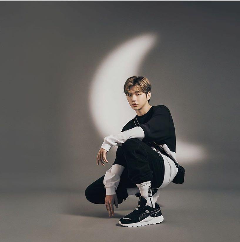 Kang daniel puma shop sneakers