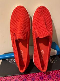 Ralph Lauren 紅色休閑鞋 美碼8.5