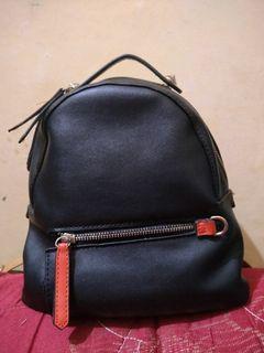 Ransel Mini / backpack miniso hitam