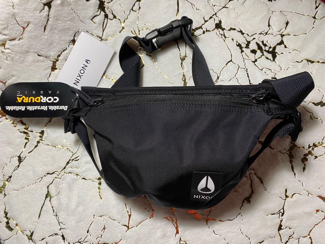 READY STOCK Nixon Trestles Hip Pack All Black