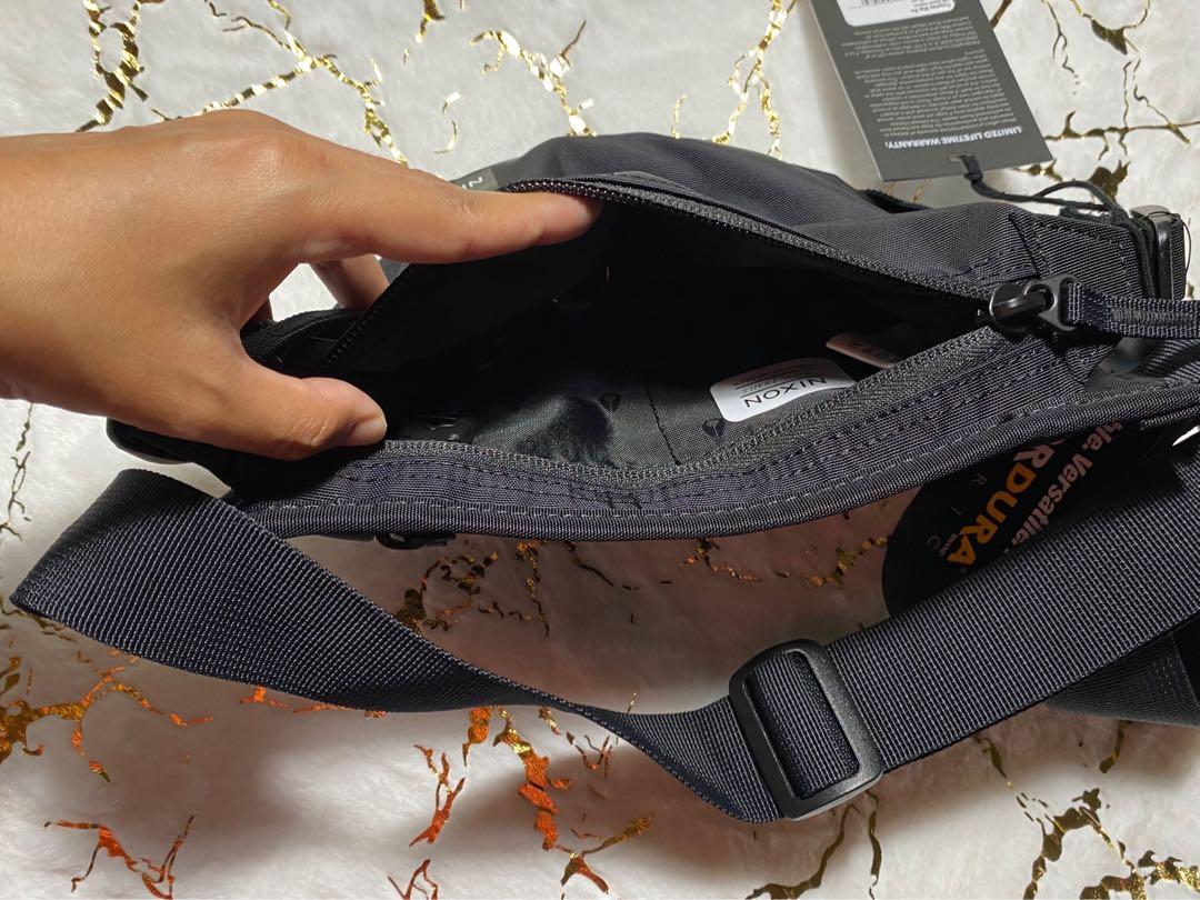 READY STOCK Nixon Trestles Hip Pack All Black Men s Fashion