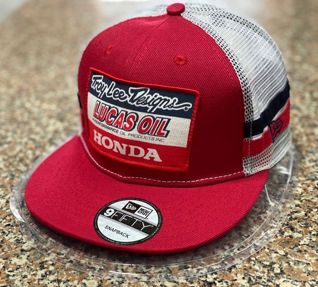 Ready Stock! Troy Lee Honda Red Mash Cap, Men's Fashion, Watches &  Accessories, Caps & Hats on Carousell