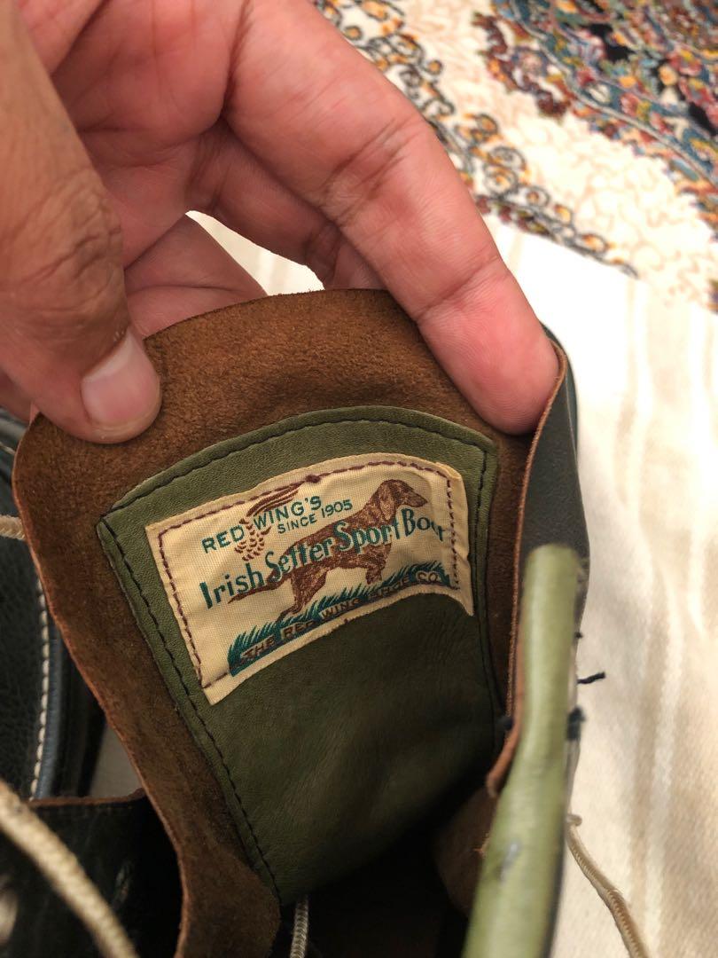 Vintage Redwing Irish Setter Sporting boots
