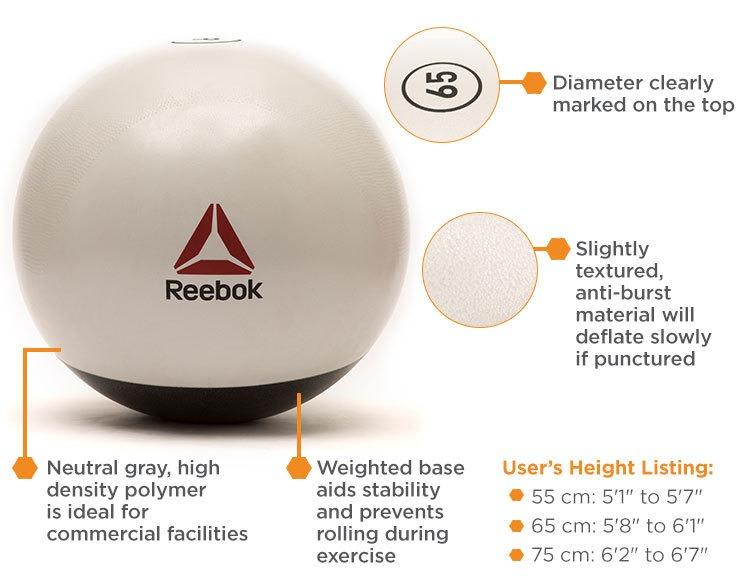 Reebok 65 gym ball outlet
