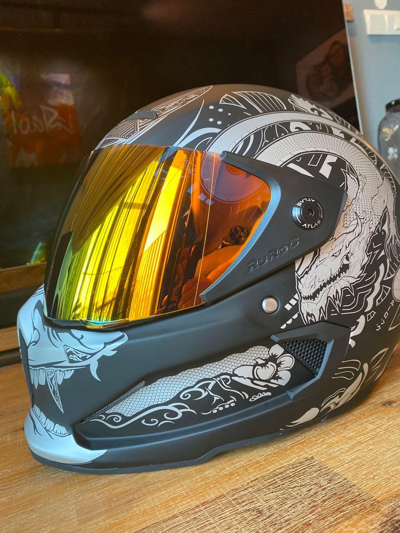 Ruroc atlas platinum ronin best sale