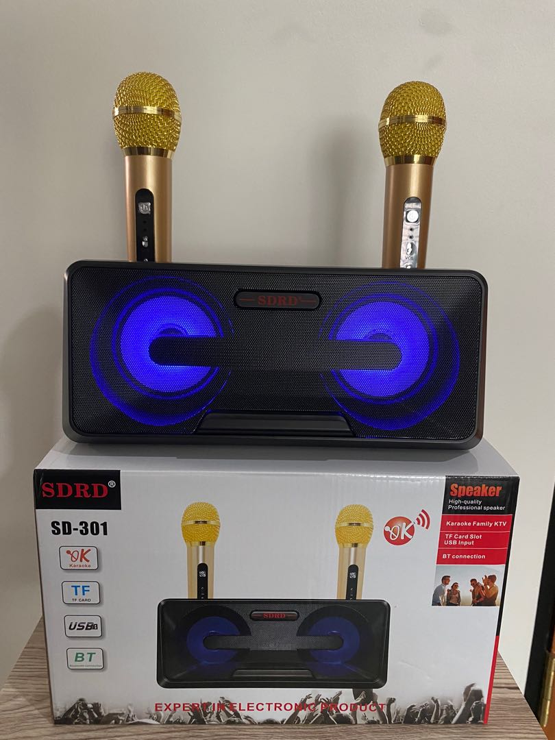 Preorder (1 Week) Karaoke Set SDRD SD301, Audio, Other Audio