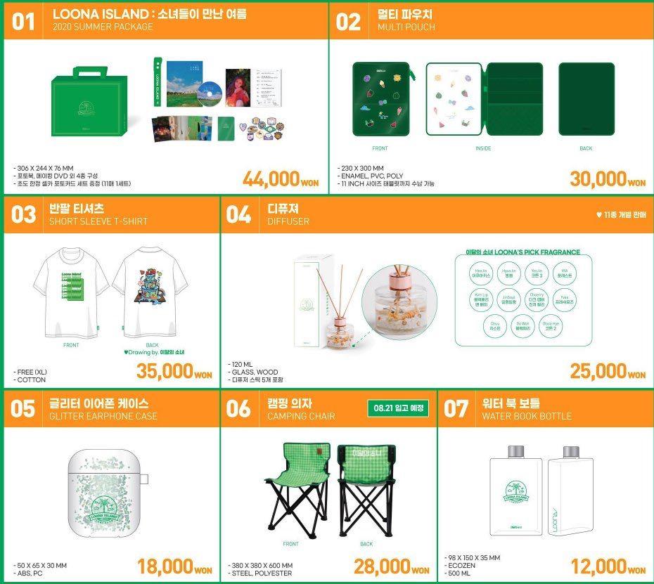 ONGOING SG GO PO LOONA 2020 Summer Package LOONA Island Concept Zone Official MD Hobbies Toys Memorabilia Collectibles K Wave on Carousell