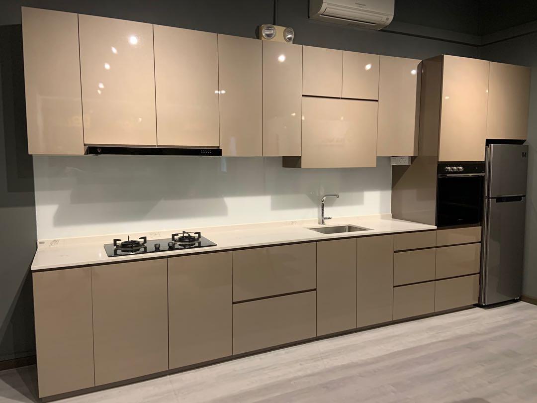 Showroom Build In Kitchen Top Bottom Cabinet Furniture Others On Carousell