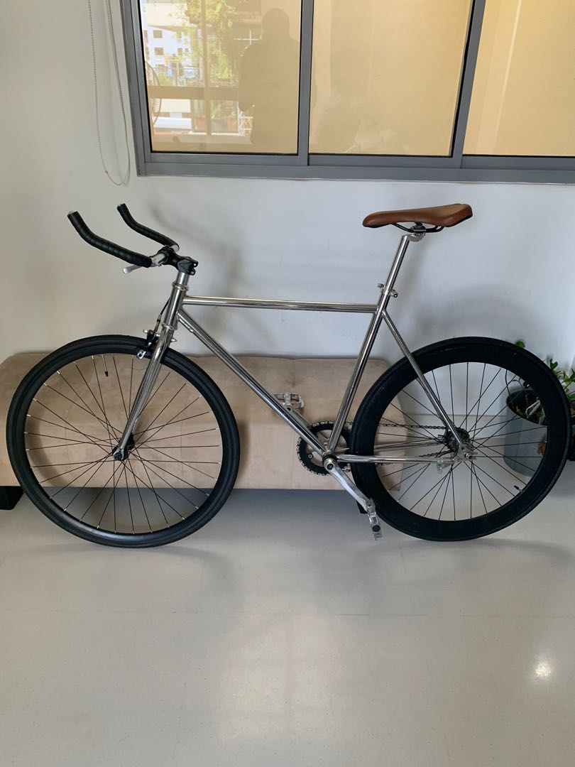 Silver Fixie used 5 times