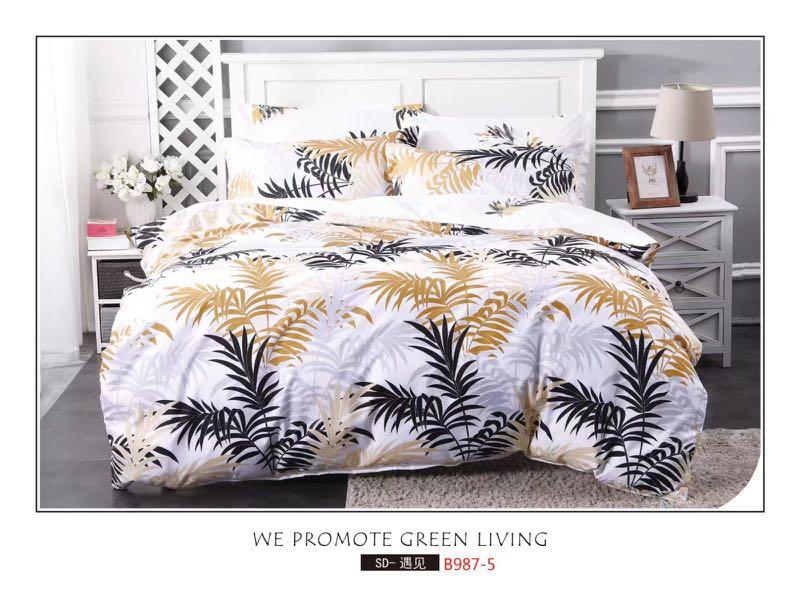 Single / Super single comforter set , Furniture & Home Living