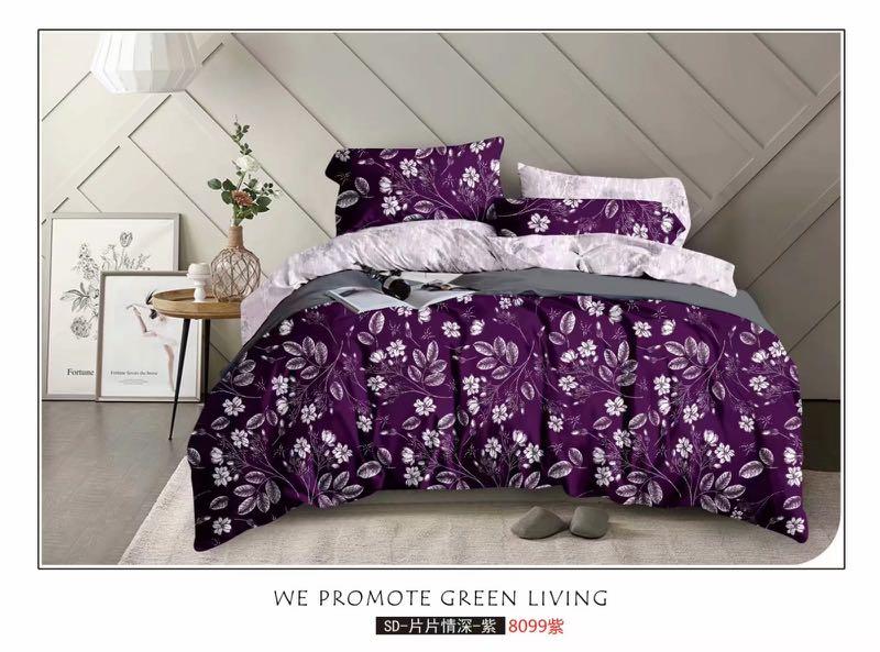 Single / Super single comforter set , Furniture & Home Living