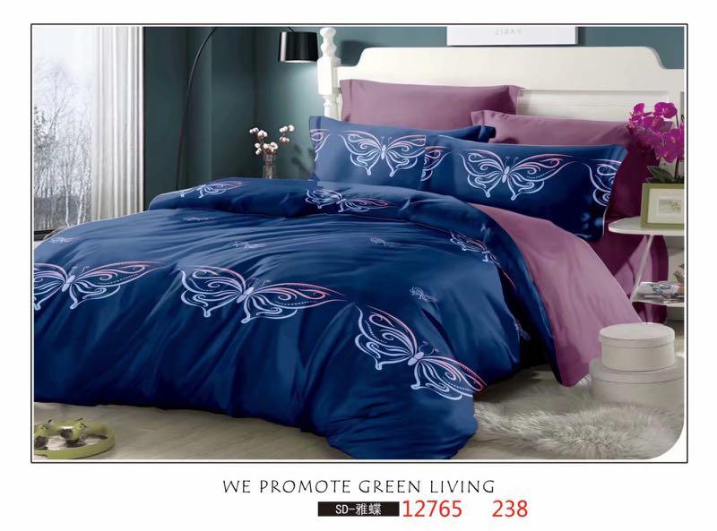 Single / Super single comforter set , Furniture & Home Living