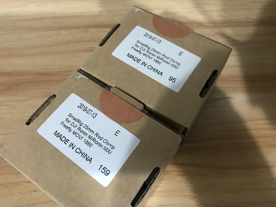 Smallrig 25mm Rod Clamp (Category: Mounts & Holders) located in Manila. Submitted by aji.aji (Listing ID 1026859762, Image 3). Description: SmallRig 25mm Rod Clamp for DJI Ronin M/Ronin MX/Freefly MOVI 2 brand new - Php 1,200 each 1 slightly used - Php 1,000 Grab Express shipping or pick up in Tomas Morato .