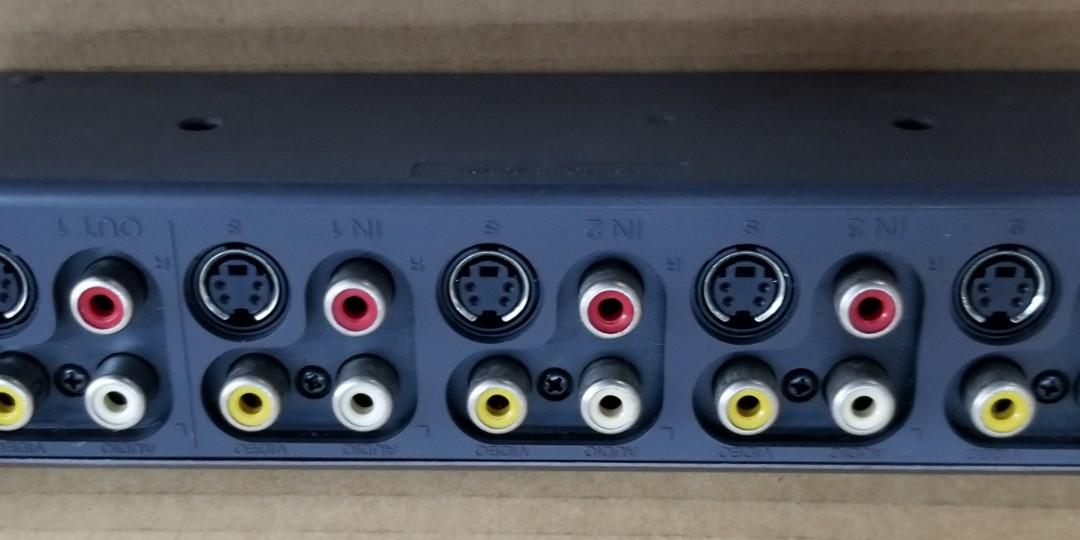 Sony AV selector SBV40S Hubs 索尼 AV接駁器, 音響器材, 可攜式音響設備 Carousell