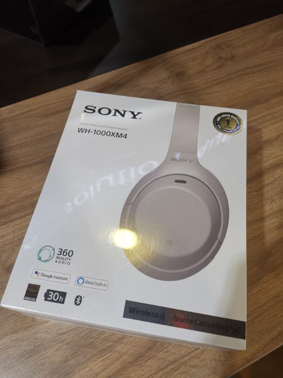 Sony Wh 1000xm4 Wireless Noise Cancelling Headphones Free Headphone Stand Electronics Audio On Carousell
