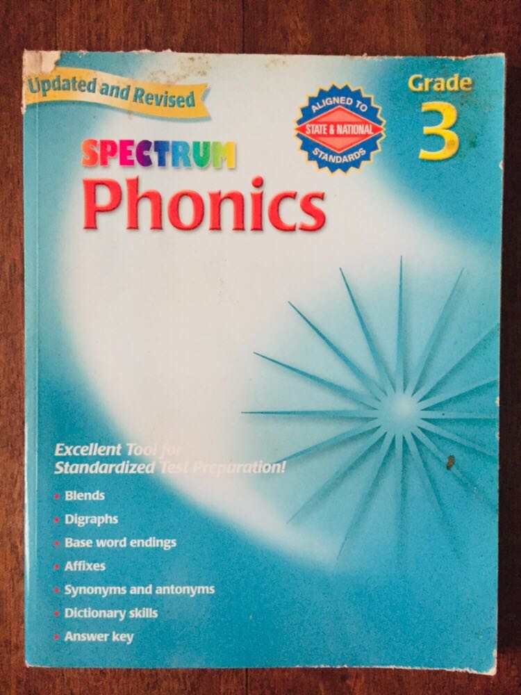 Spectrum Phonics 3, Hobbies & Toys, Books & Magazines, Textbooks on