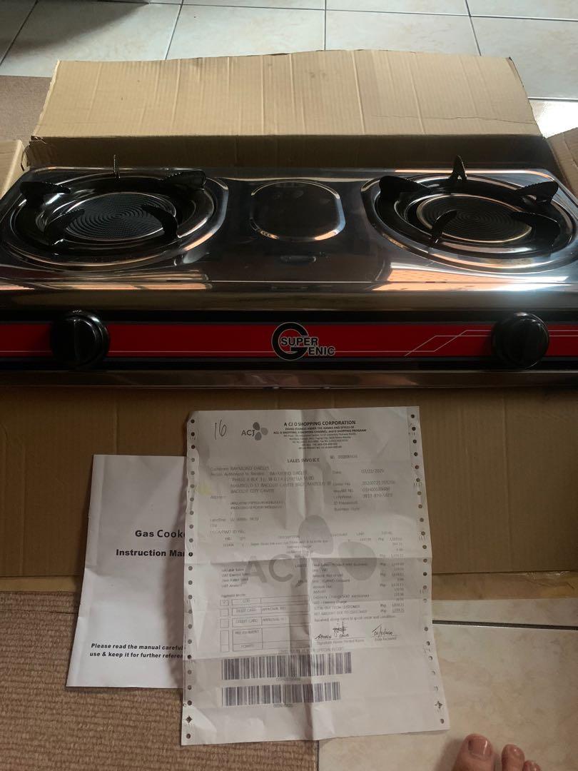 Super Genic Infrared Gas Stove, TV & Home Appliances, Kitchen