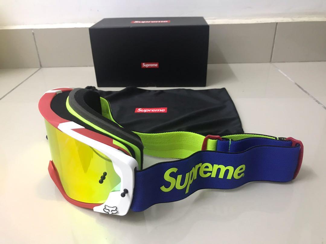 Supreme Honda Fox Racing Vue Goggles Red