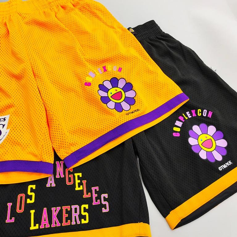 Takashi Murakami LA lakers jersey shorts set Men s Fashion