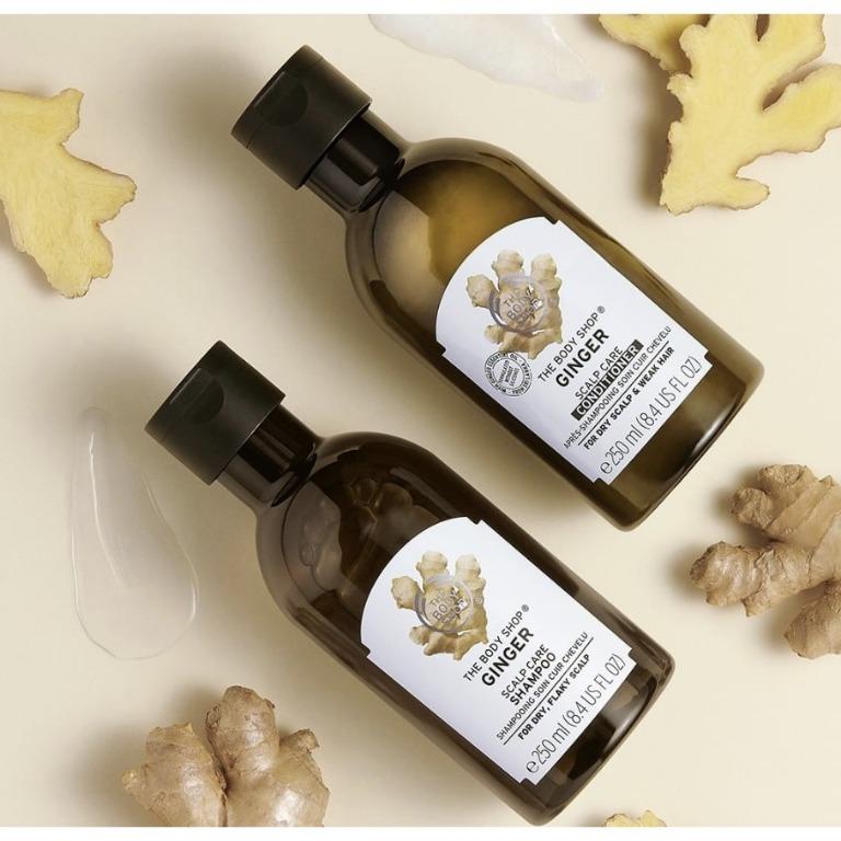 The body shop ginger scalp care shampoo 400ml (D ), 美容＆化妝品, 沐浴＆身體護理, 沐浴