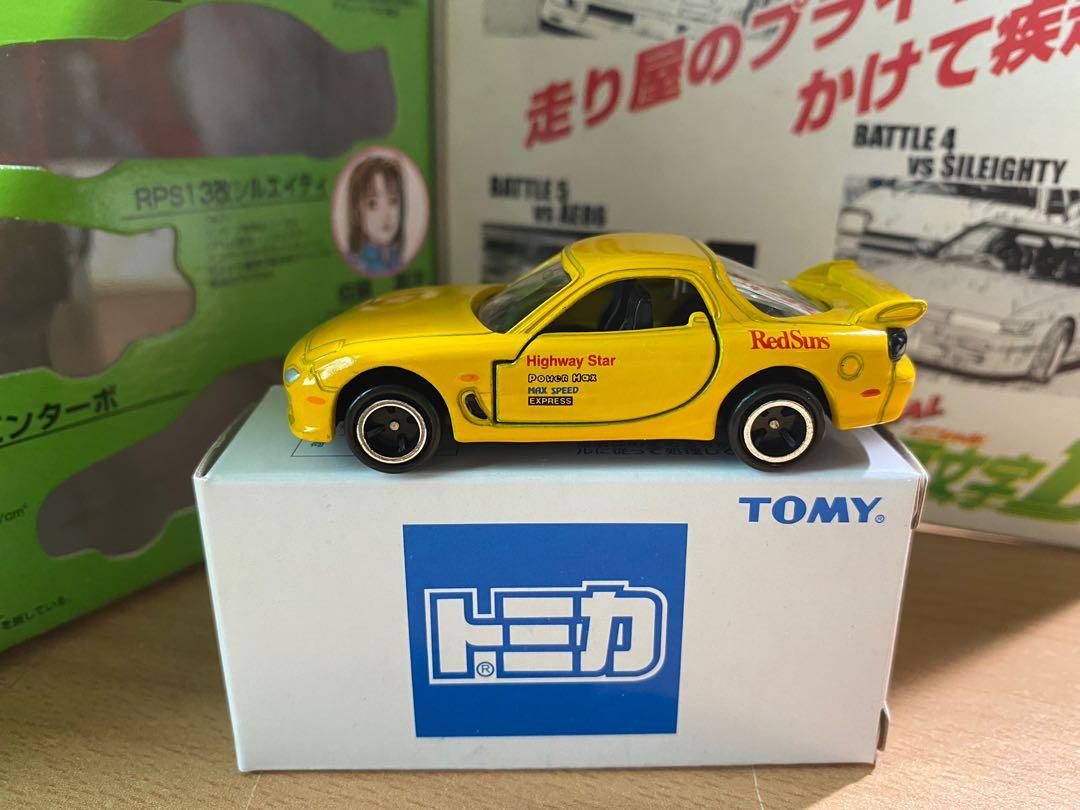 Tomica Tomy Mazda Rx7 Fd 頭文字d Initial D 興趣及遊戲 玩具 遊戲類 Carousell
