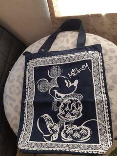 拉鍊米奇tote bag