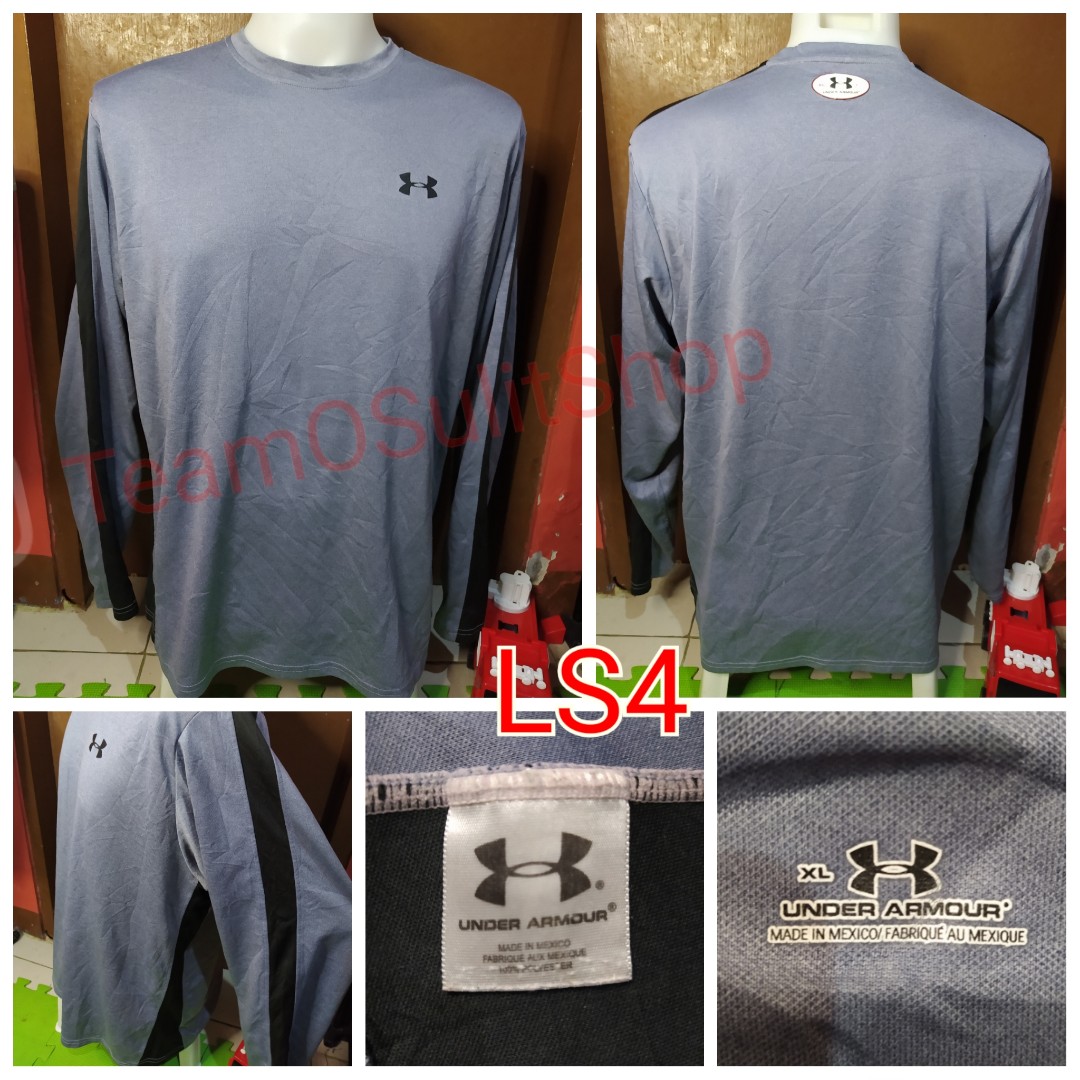 Under armour drifit longsleeve ls4, Men 