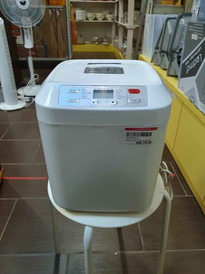 Used Tesco Bread Maker Bm1333 2l 500w Kitchen Appliances On Carousell