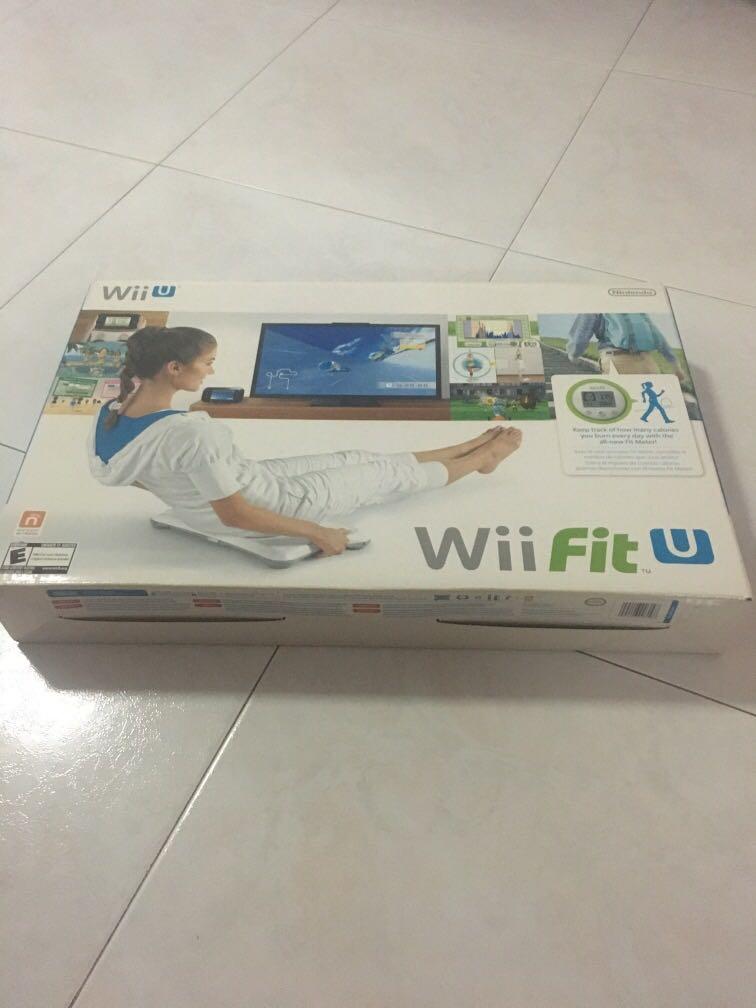 WiiU Fit Board + Game, Video Gaming, Video Games, Nintendo on Carousell