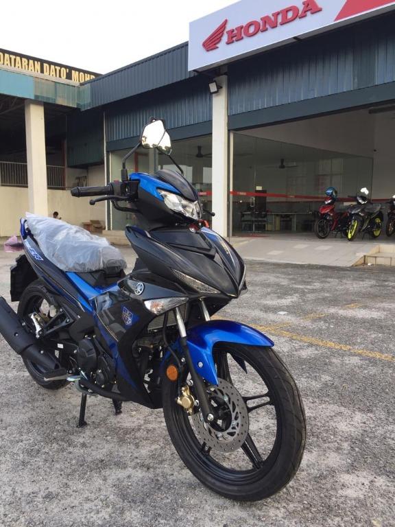 Yamaha Y15 Blue Low Down Payment Motorbikes On Carousell