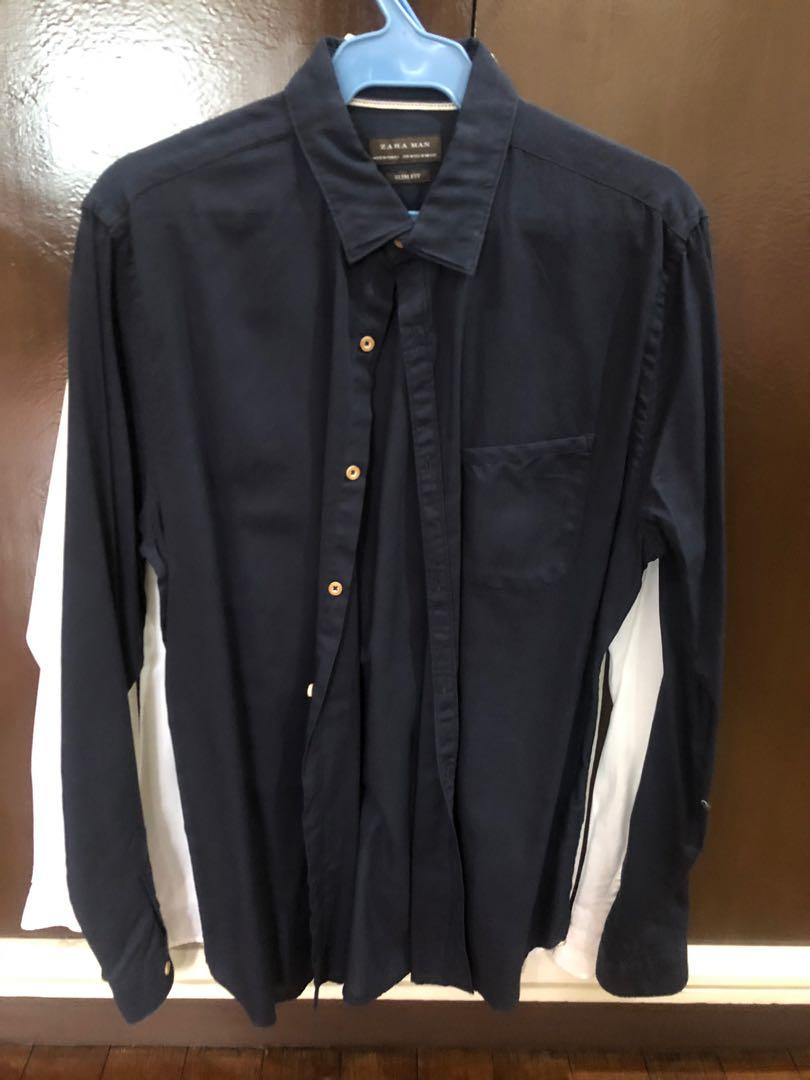 Zara Buy 1 Take 1 (Category: Formal Shirts) located in Paranaque City. Submitted by mrbentables (Listing ID 1026756134, Image 1). Description: Zara Medium Slim Fit Excellent Condition! Set only for 1500. .